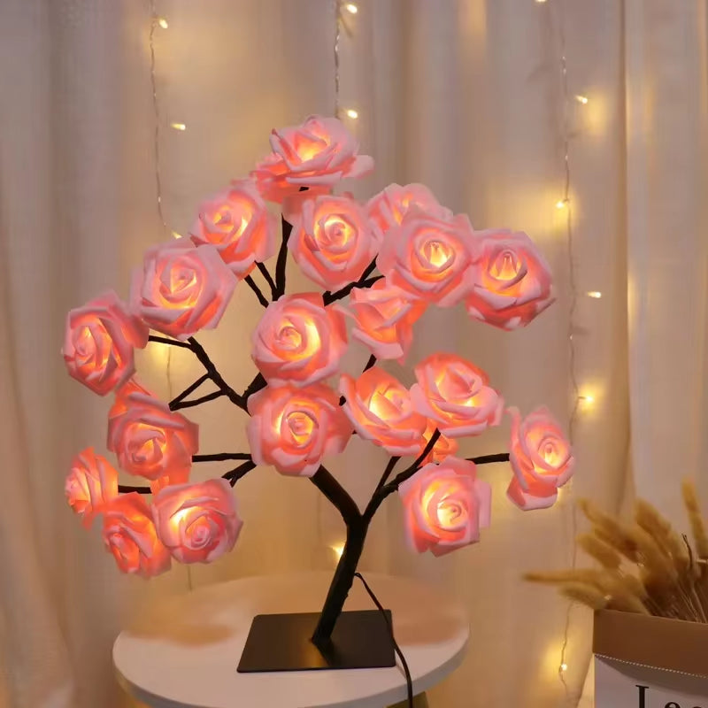    Rose Bloom LED Tree Lamp