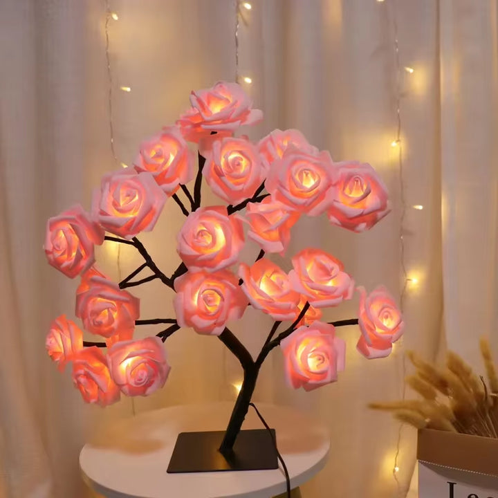     Rose Bloom LED Tree Lamp