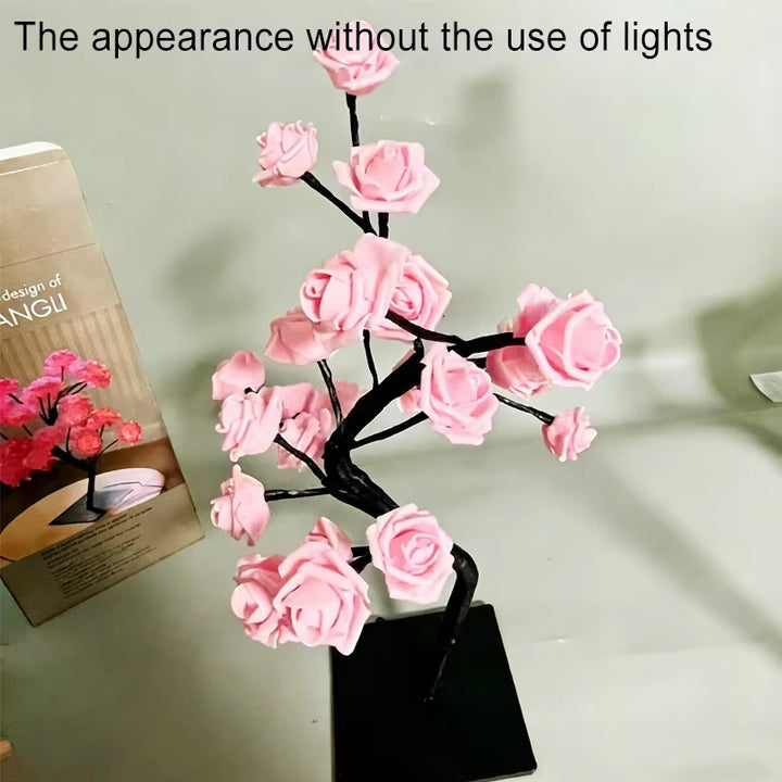     Rose Bloom LED Tree Lamp