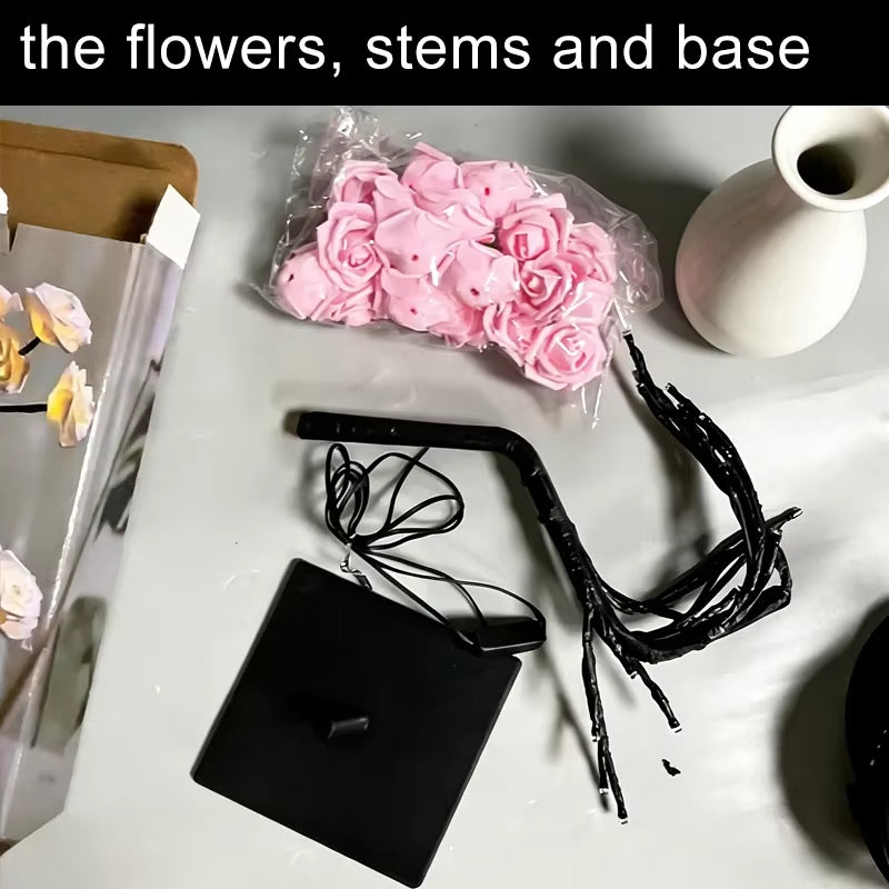     Rose Bloom LED Tree Lamp