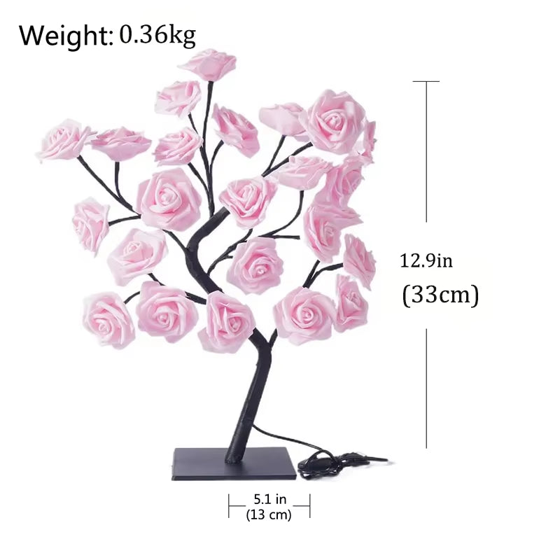     Rose Bloom LED Tree Lamp